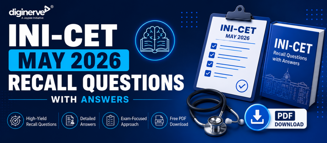INI-CET May 2026 Recall Questions with Answers PDF Download