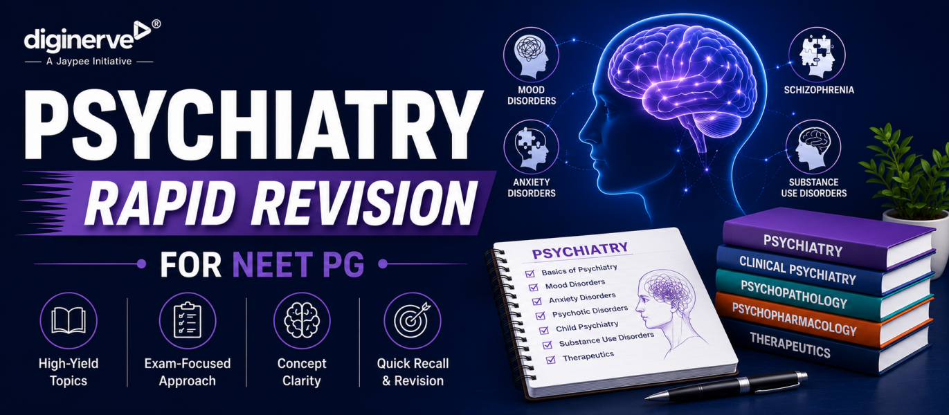 Psychiatry Rapid Revision for NEET PG 2026