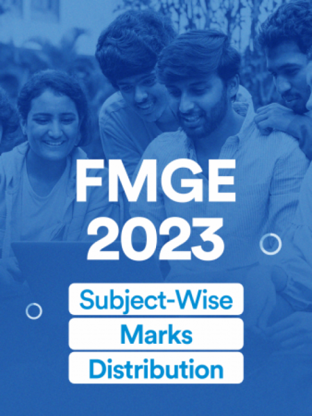 FMGE 2023 Subject-Wise Marks Distribution