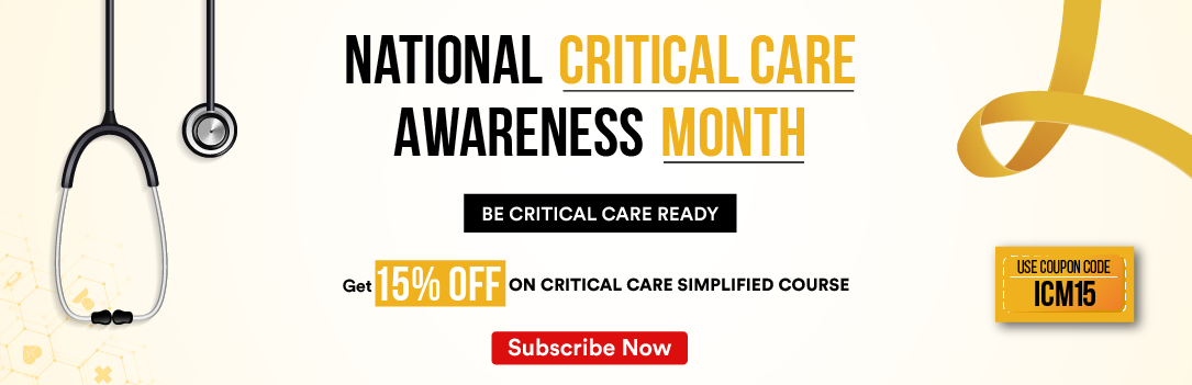 Critical Care Our Courses Banner
